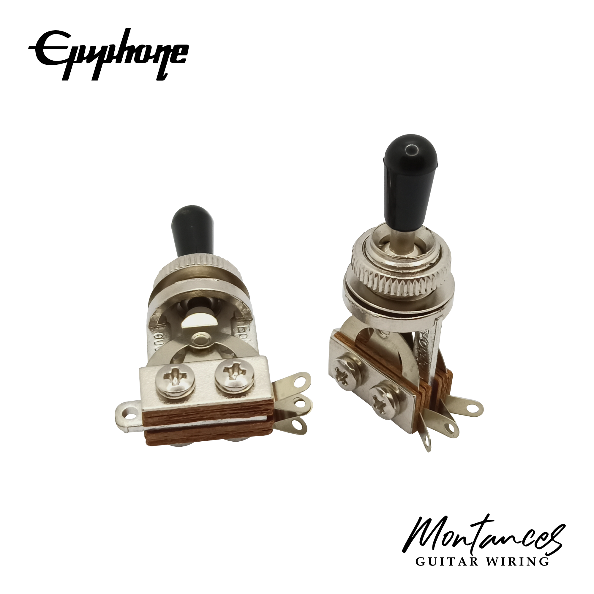 Genuine Epiphone 3-Way Pickup Selector Toggle Switch – Short Type – For Les Paul, SG, PRS & More!