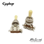 Genuine Epiphone 3-Way Pickup Selector Toggle Switch – Short Type – For Les Paul, SG, PRS & More!