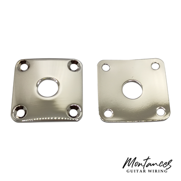 Jack Plate Square Curved Metal