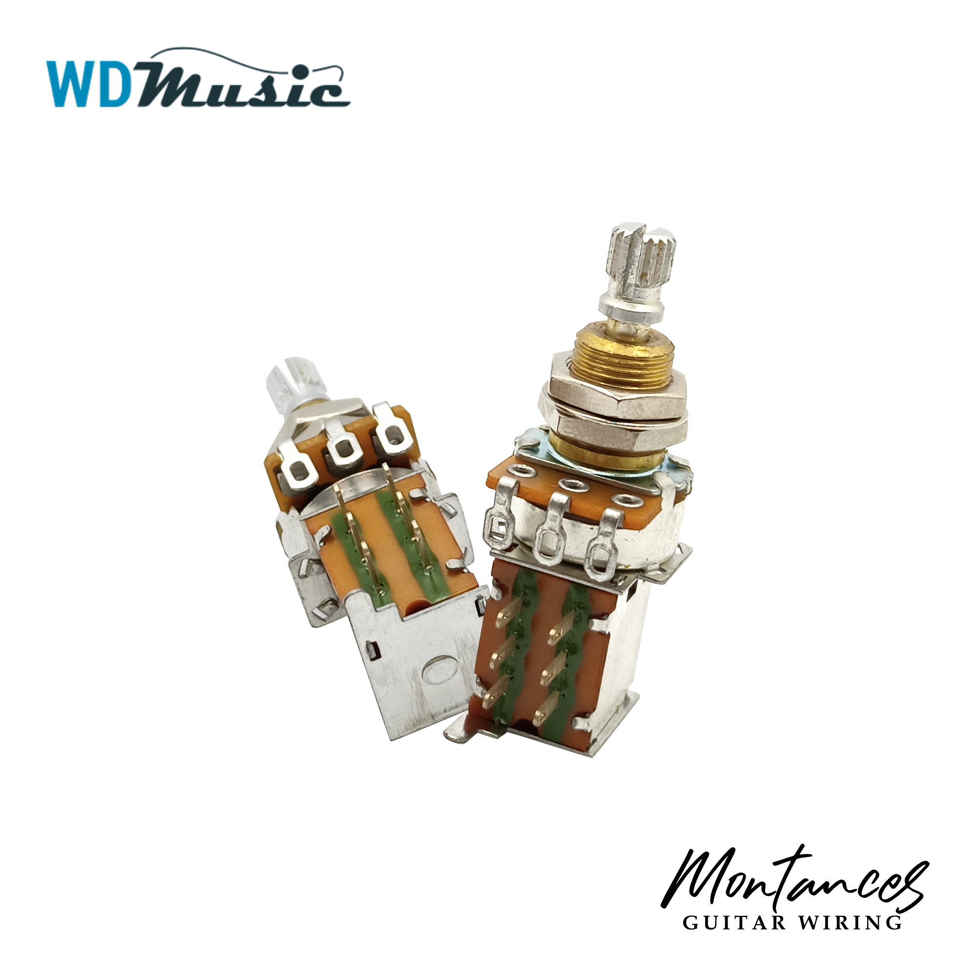 WD® ⅜” Standard Length Push Push Potentiometer Made in USA