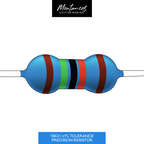 Metal Film Precision Resistor 1% Tolerance, 1/4 Watt, 12K to 100K Ohms