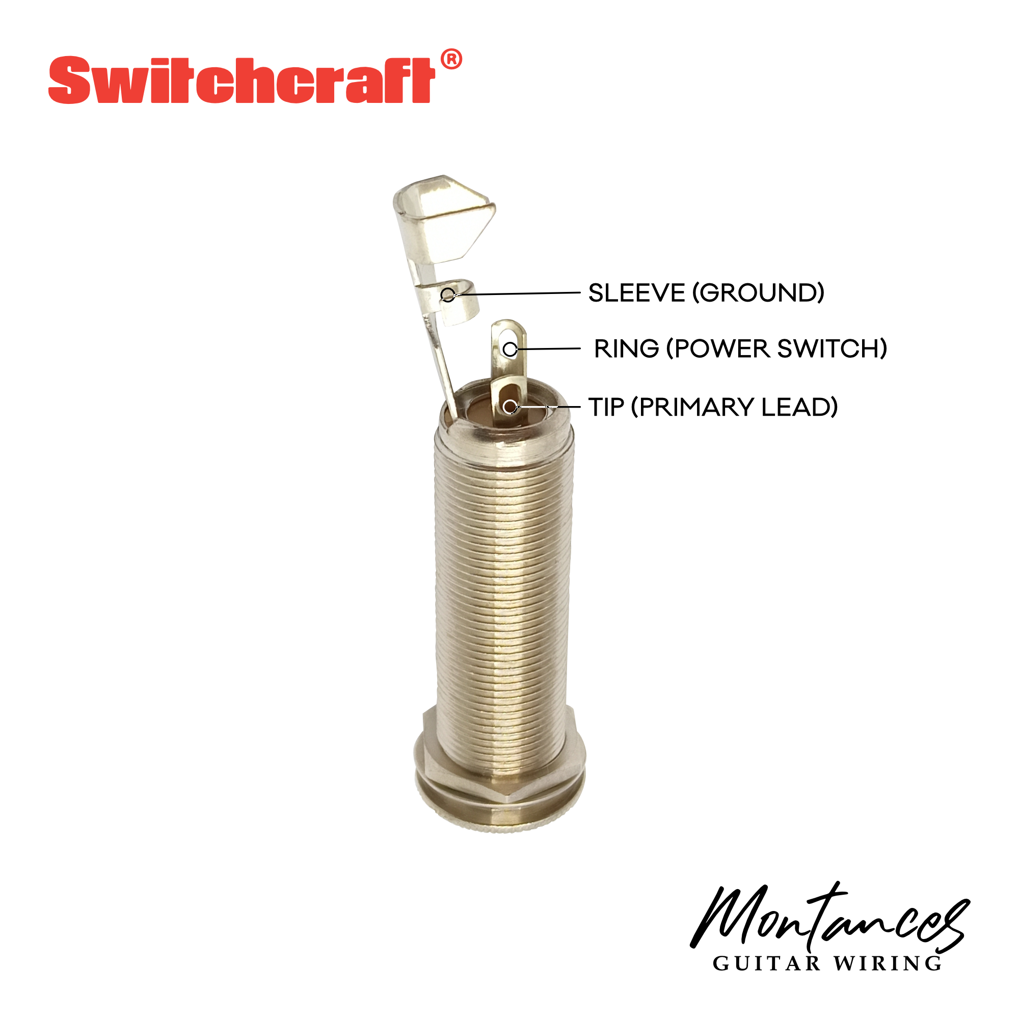 Switchcraft® Output Jack Barrel Type Made in USA