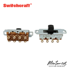 Switchcraft® Slide Switch for Mustang®, Duosonic®, Jazzmaster®, Jaguar® guitars and Brian May Wiring