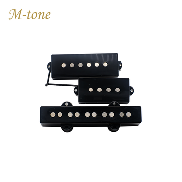 M-Tone Precision-Jazz Bass 5-String | Alnico 5 | Set | Clear Lows & Articulate Growl