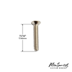 Screw 6-32 size, Phillips oval head, 11/16" (17.46mm) length