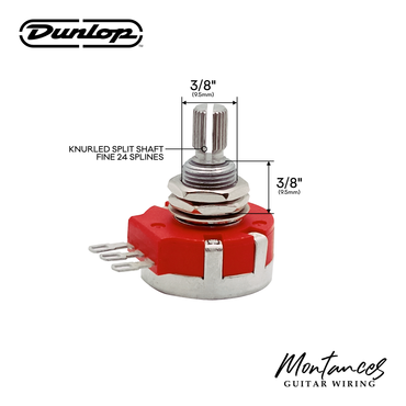 Dunlop® Super Pot Split Shaft Potentiometer