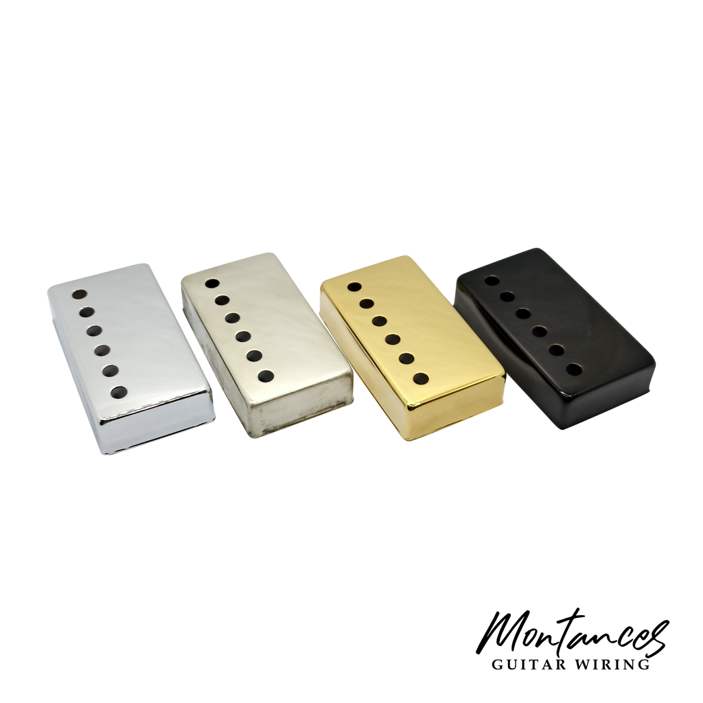 Nickel Silver Humbucker Pickup Cover 50-52mm (Made in Korea)