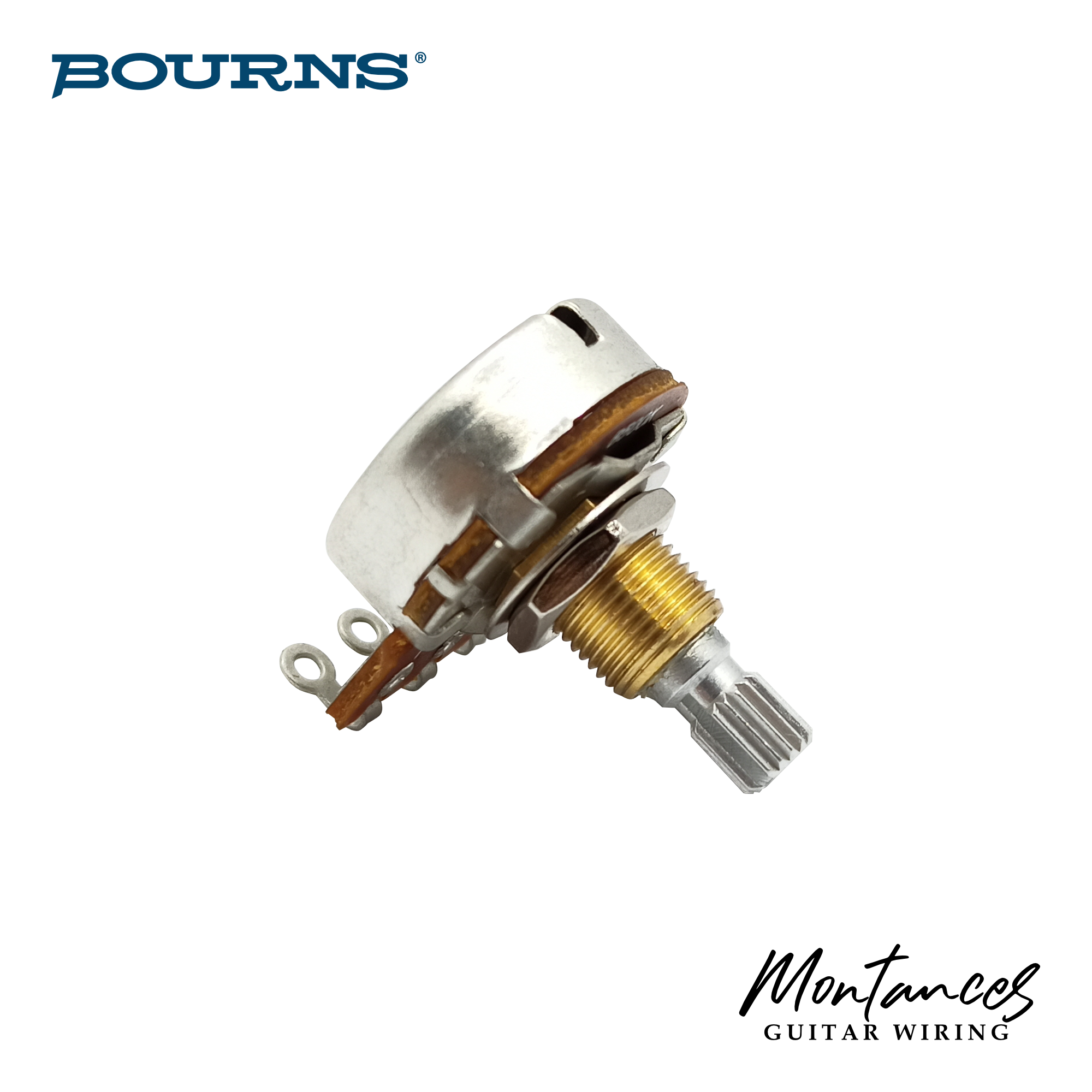 Bourns® Premium US ⅜” Standard Length Full-Size Potentiometer (High Torque, Split Shaft)