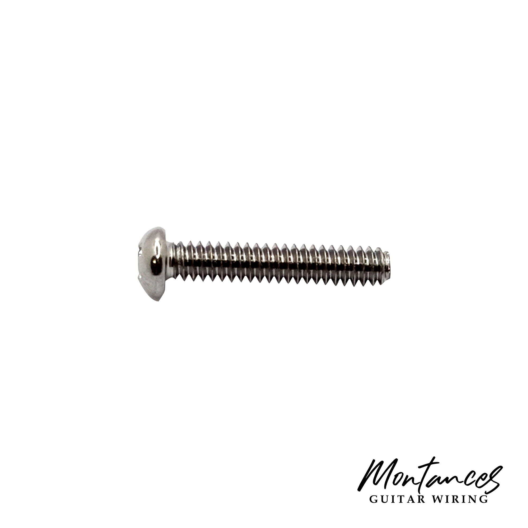 Screw 6-32 size, Phillips round head, long thread  3/4" (19.05mm)