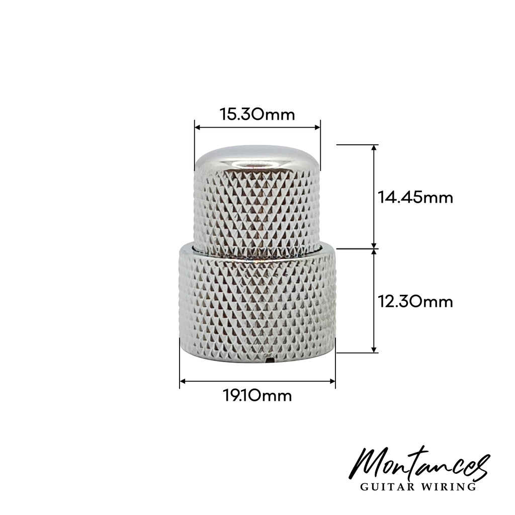 Metal Knobs Dual Control