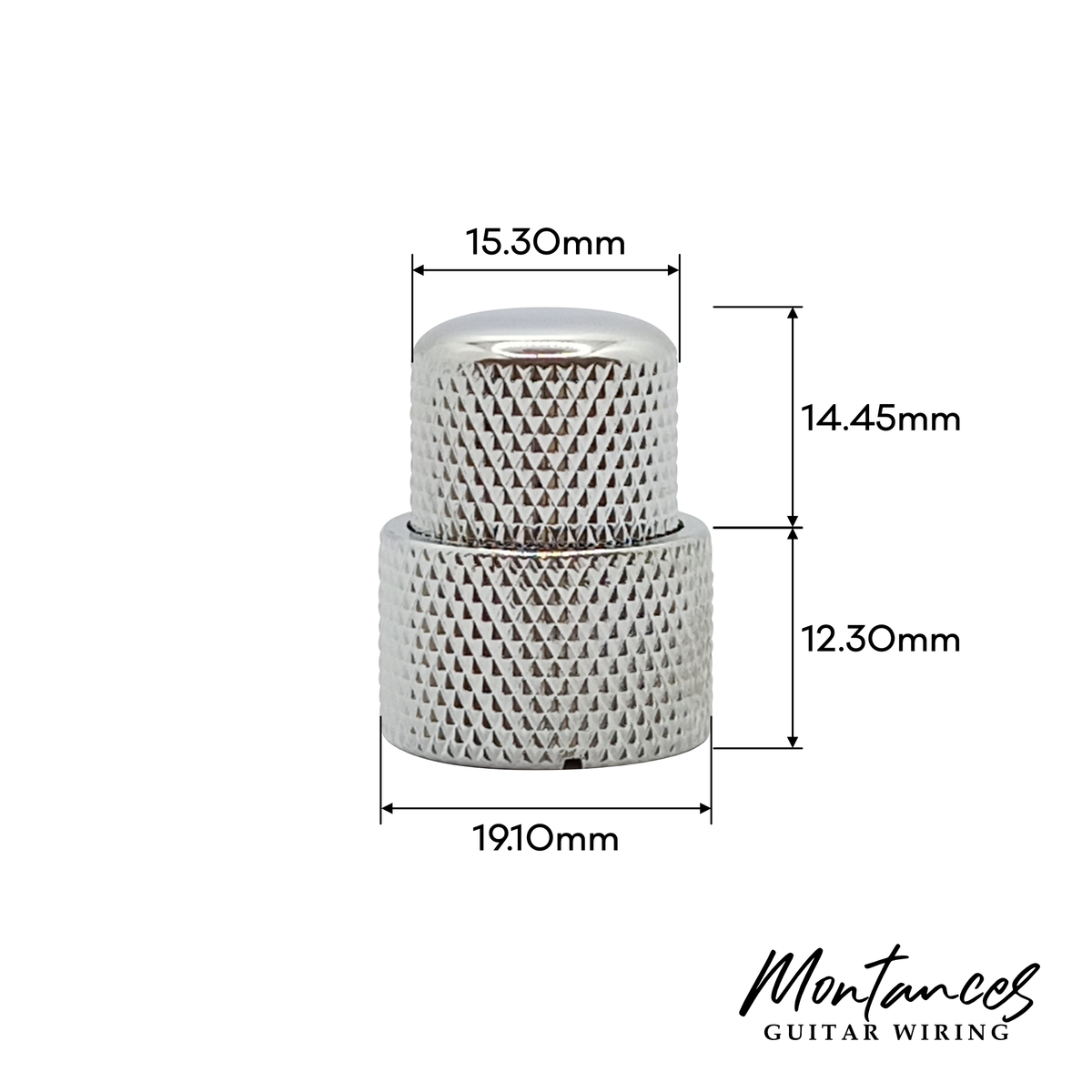 Metal Knobs Dual Control