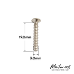 Strat Pickup Height Screws, Metric Size