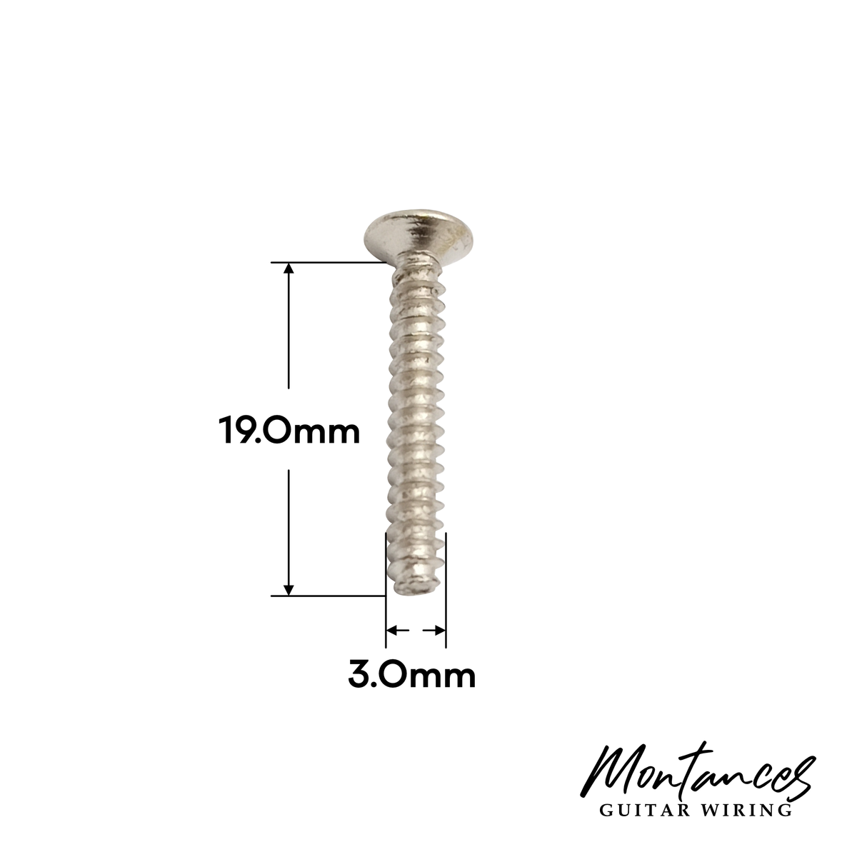 Strat Pickup Height Screws, Metric Size