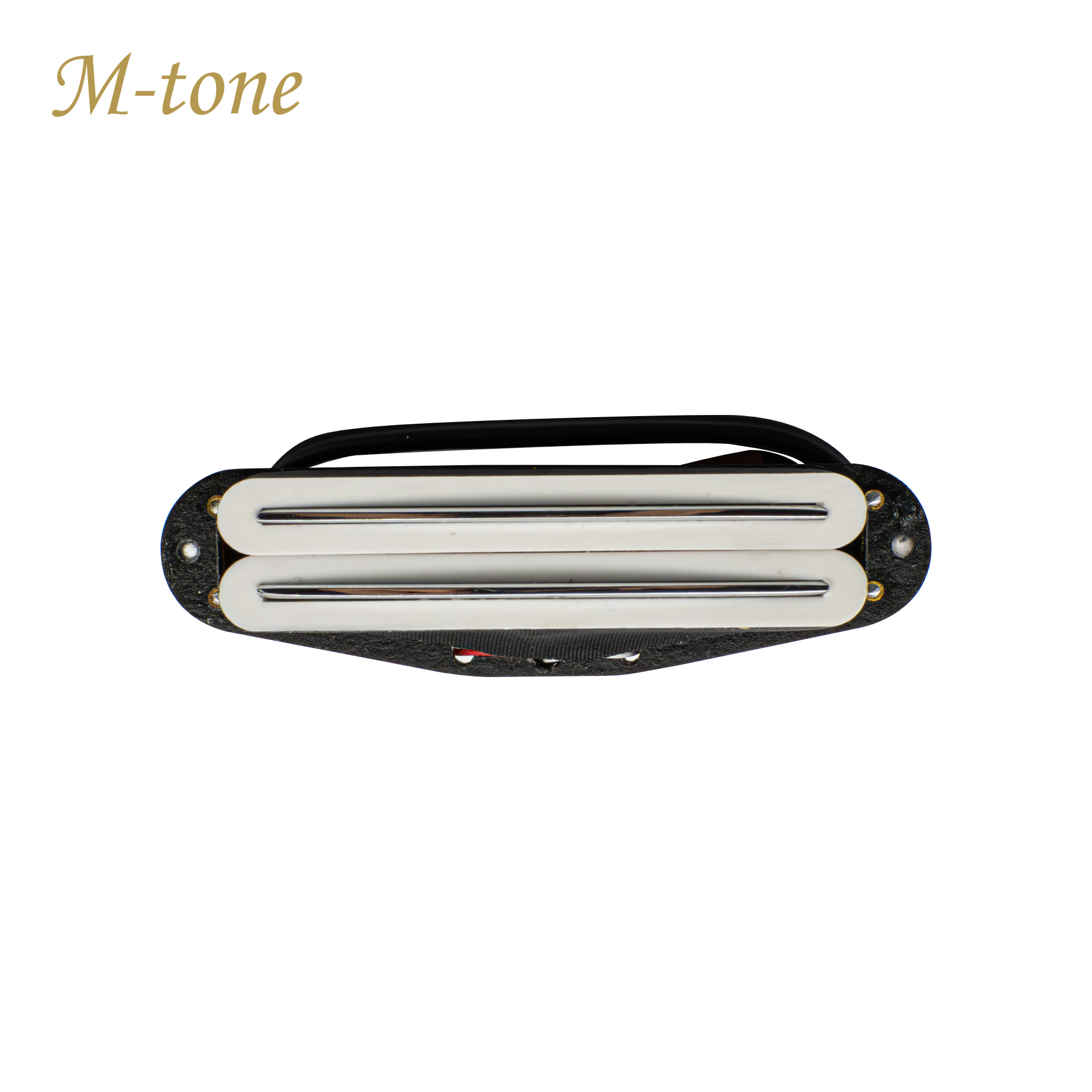 M-Tone Strat Dual Rail Pickups | Alnico 5 | Single-Coil Size Humbucker | High-Output Punch
