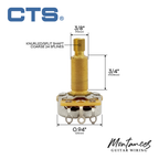 CTS® US ¾” Long Length Full-Size Potentiometer