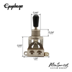 Genuine Epiphone 3-Way Pickup Selector Toggle Switch – Short Type – For Les Paul, SG, PRS & More!