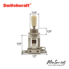 Switchcraft® 3-way Toggle Switch Made in USA