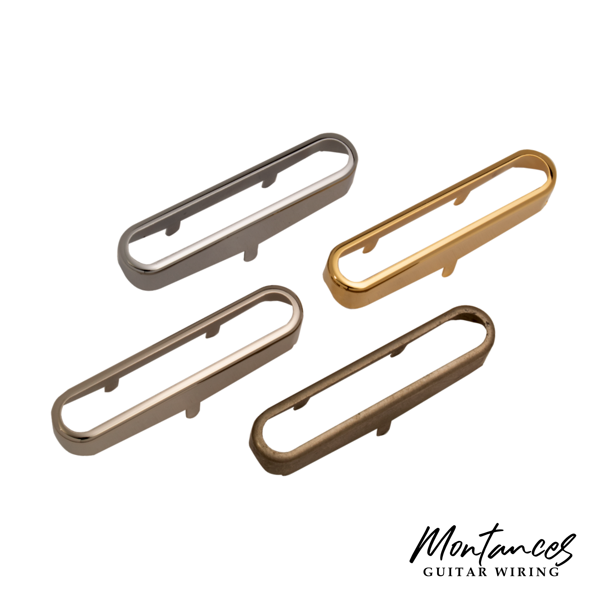 Nickel Silver Telecaster Neck Pickup Cover