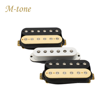 M-Tone HSH Strat Pickup Set | Alnico 2 | Calibrated Set | Warm Vintage Versatility