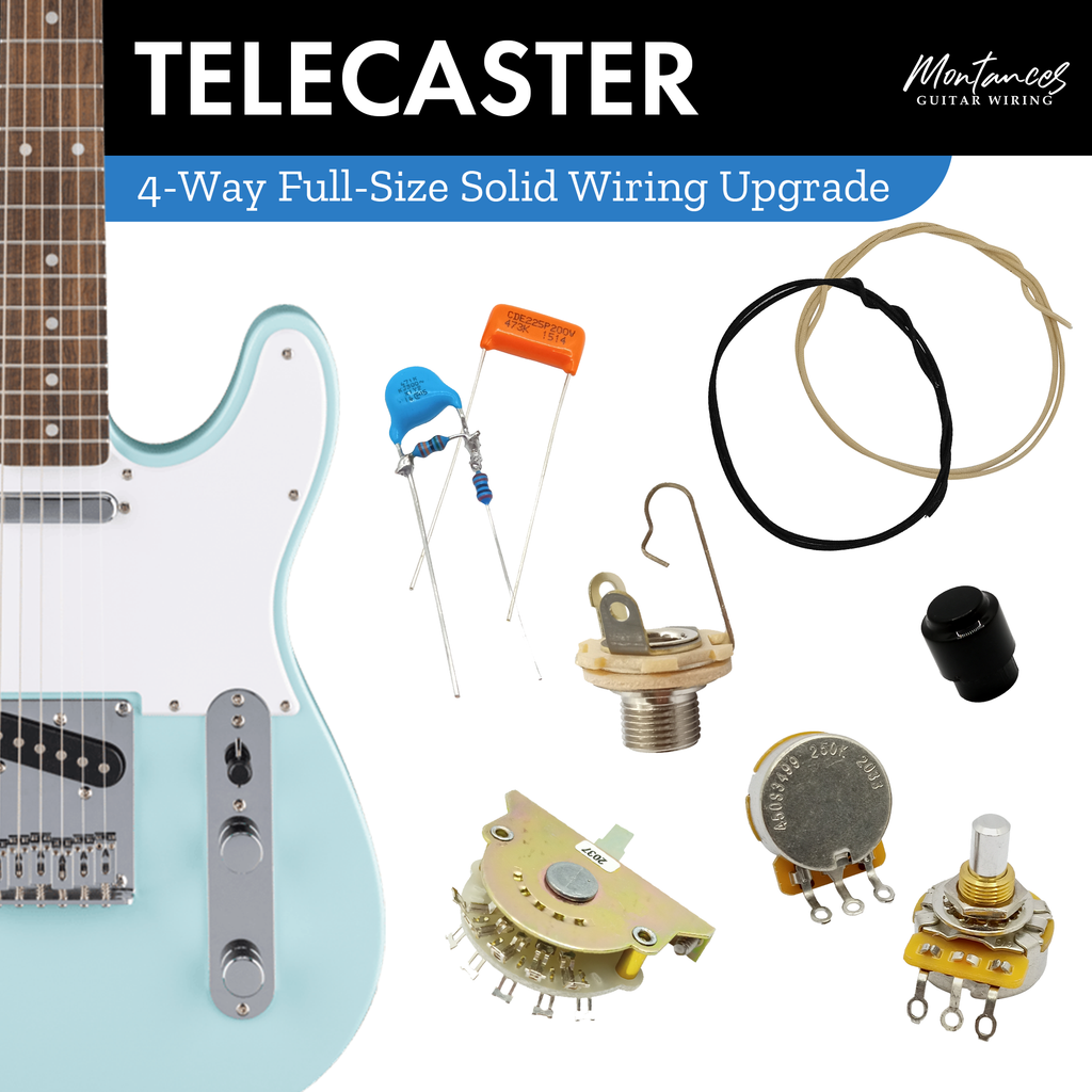 Tele 4-way Wiring Kit US Parts