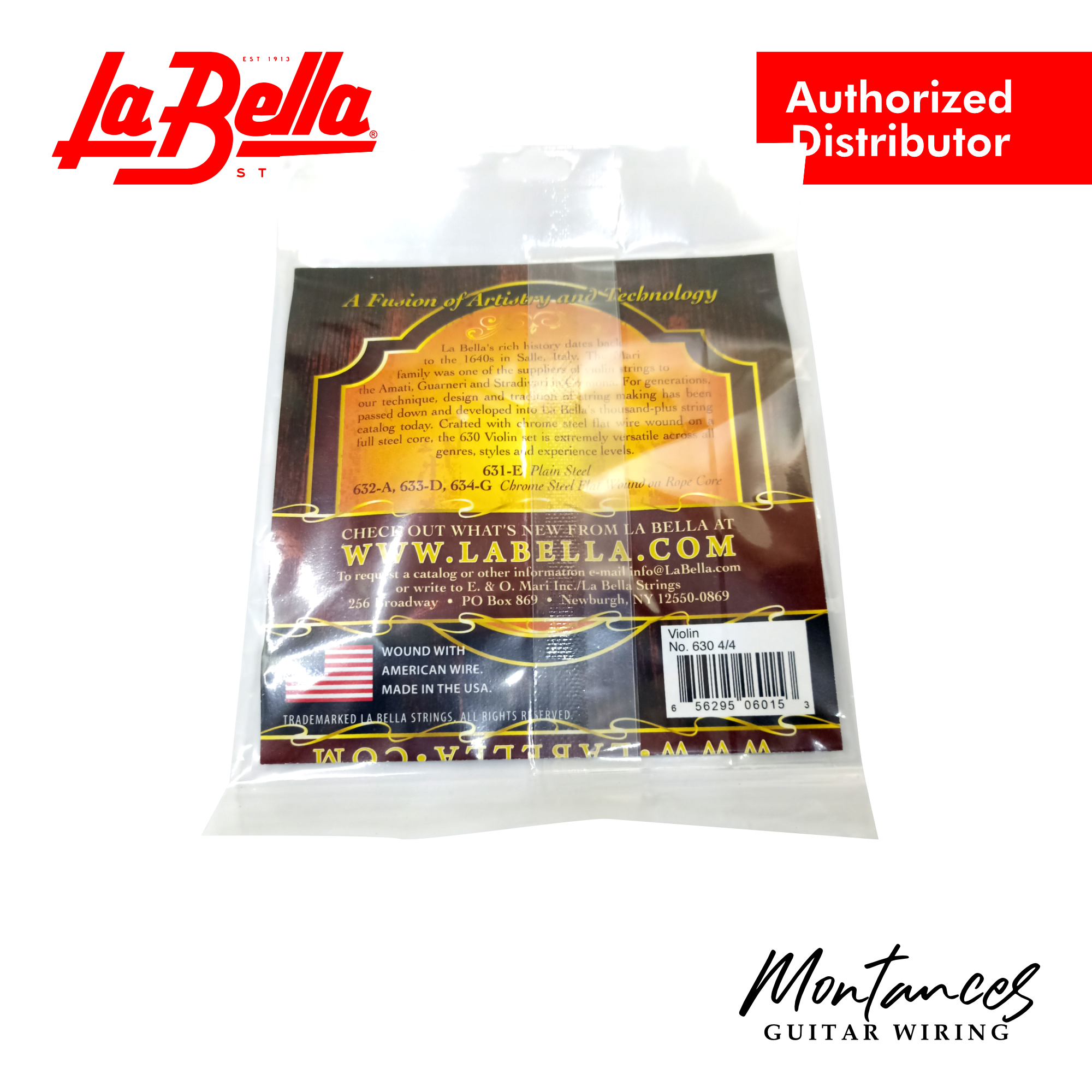 La Bella® 630-4/4 Violin String Set