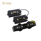 M-Tone Precision-Jazz Bass 4-String | Alnico 5 | Set | Articulate Growl & Punch