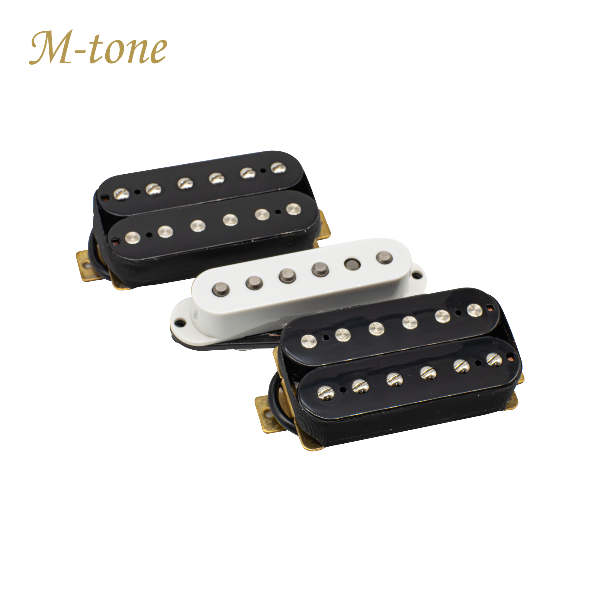 M-Tone HSH Strat Pickup Set | Alnico 2 | Calibrated Set | Warm Vintage Versatility