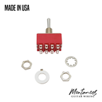 Mini Toggle Switch DPDT 4PDT