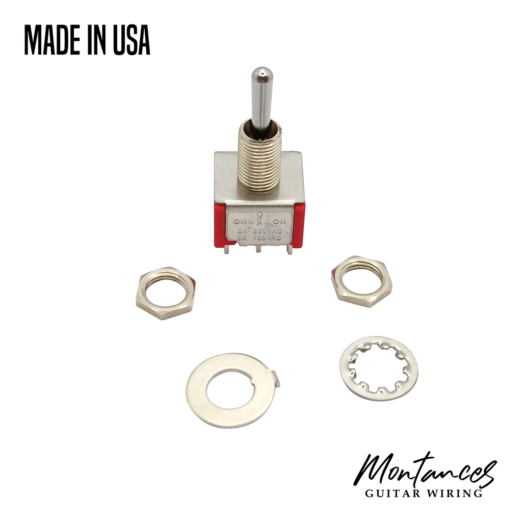 Mini Toggle Switch DPDT 4PDT