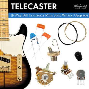Tele 5-way Bill Lawrence Wiring Kit US Parts
