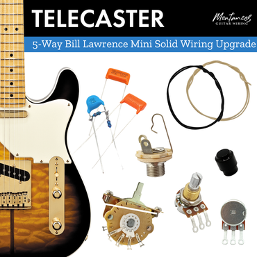 Tele 5-way Bill Lawrence Wiring Kit US Parts