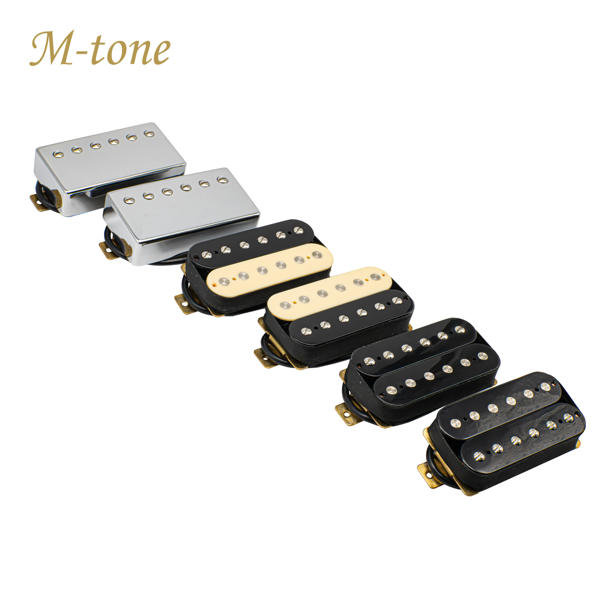 M-Tone Humbucker Pickups | Alnico 2 | Neck & Bridge | Vintage Warmth & Articulation