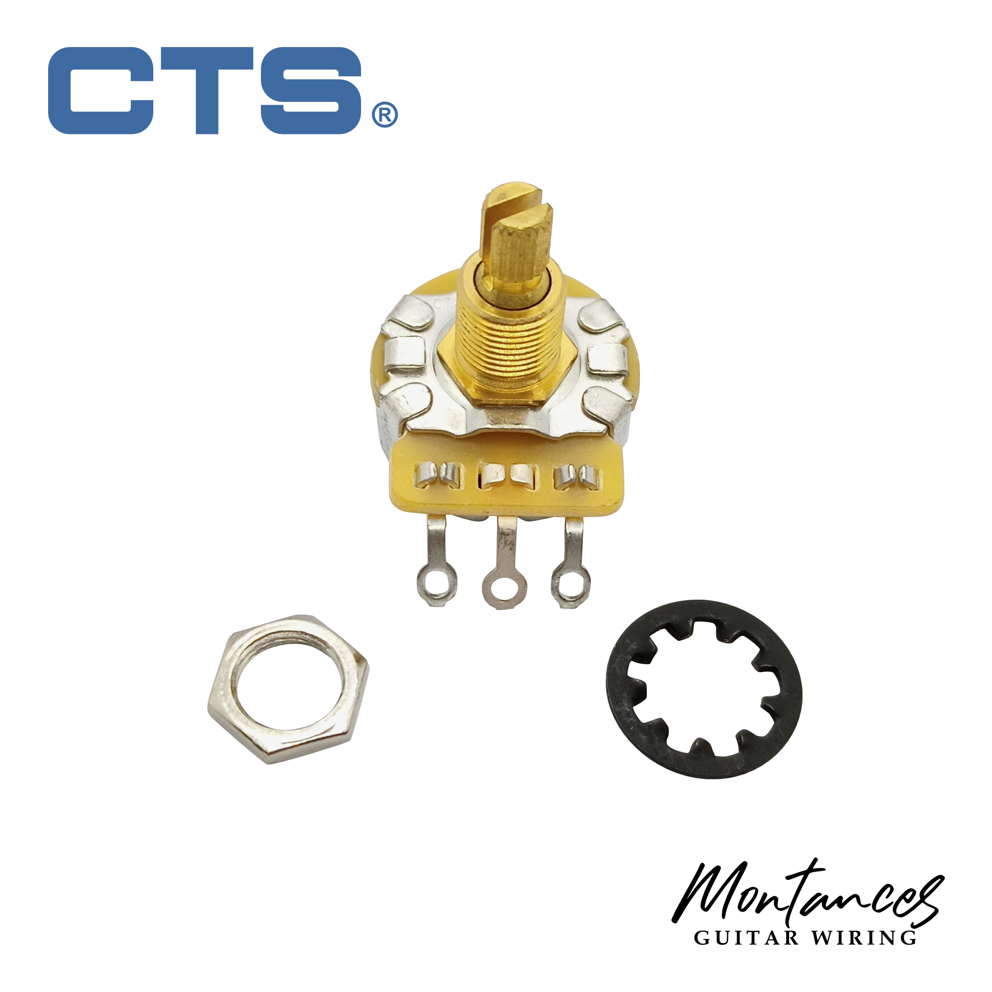 CTS® Premium US ⅜” Standard Length Full-Size Potentiometer