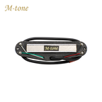 M-Tone Strat Dual Rail Pickups | Alnico 5 | Single-Coil Size Humbucker | High-Output Punch
