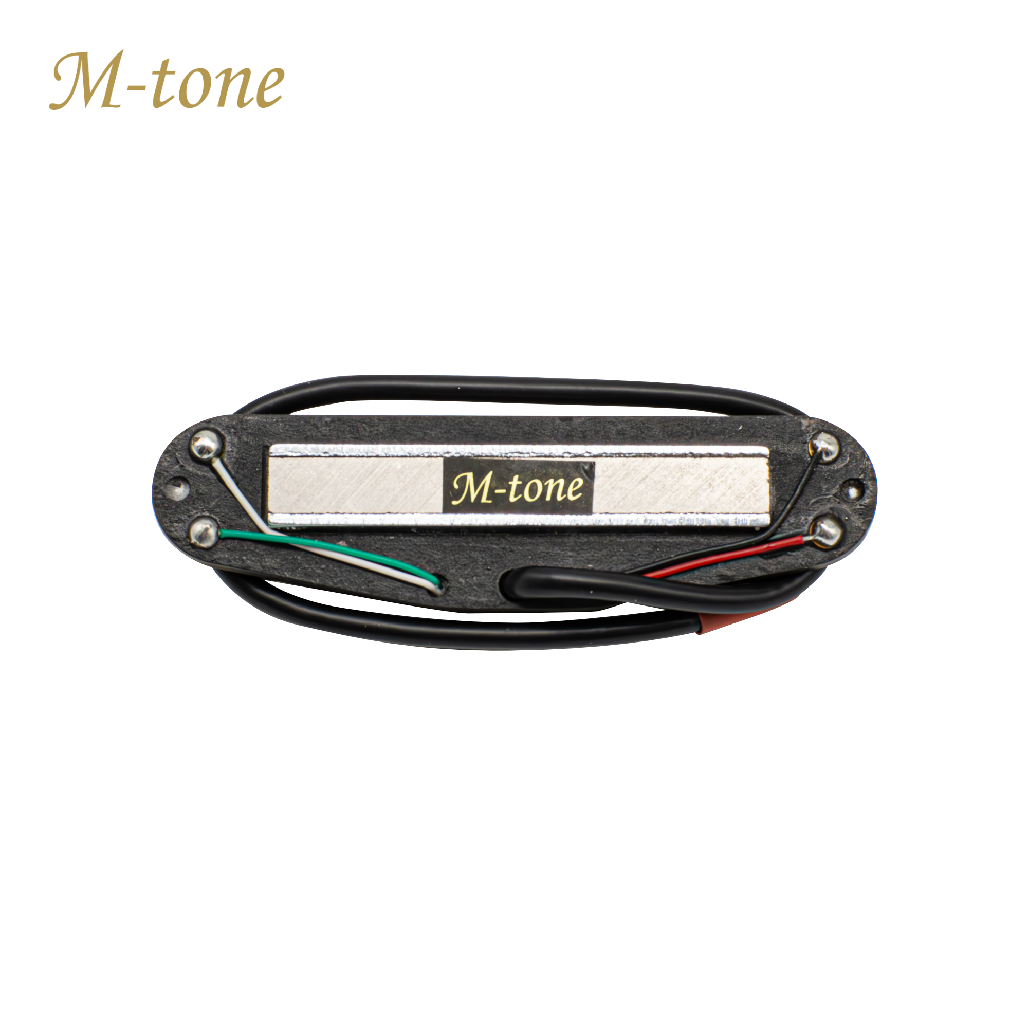 M-Tone Strat Dual Rail Pickups | Alnico 5 | Single-Coil Size Humbucker | High-Output Punch