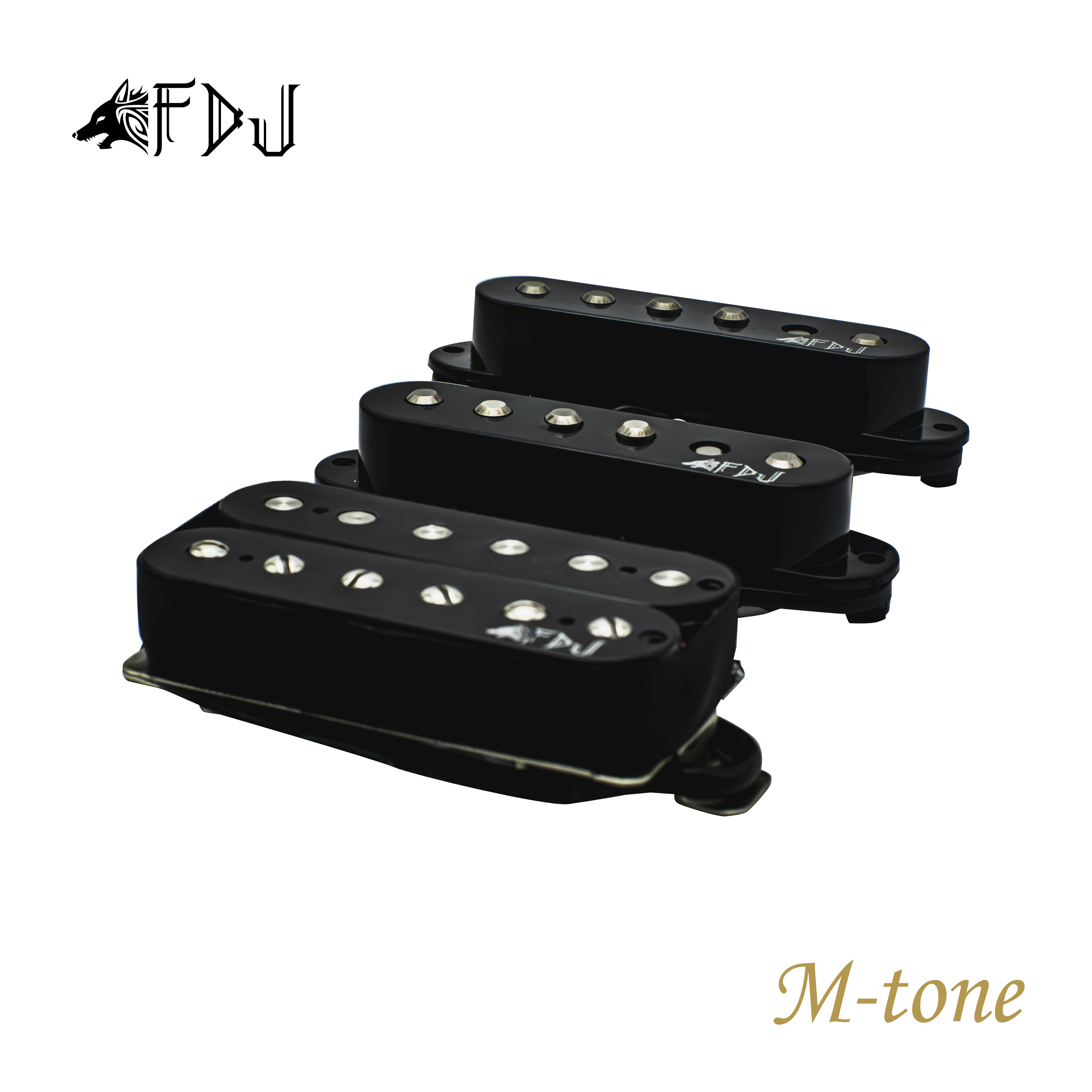 M-Tone Fidel De Jesus (FDJ) Signature HSS Pickups | High Output Alnico 2
