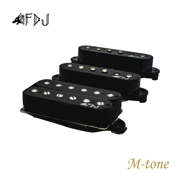 M-Tone Fidel De Jesus (FDJ) Signature HSS Pickups | High Output Alnico 2
