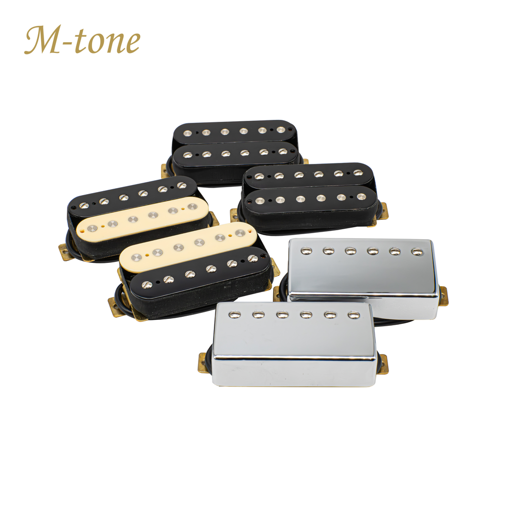 M-Tone Humbucker Pickups | Alnico 2 | Neck & Bridge | Vintage Warmth & Articulation