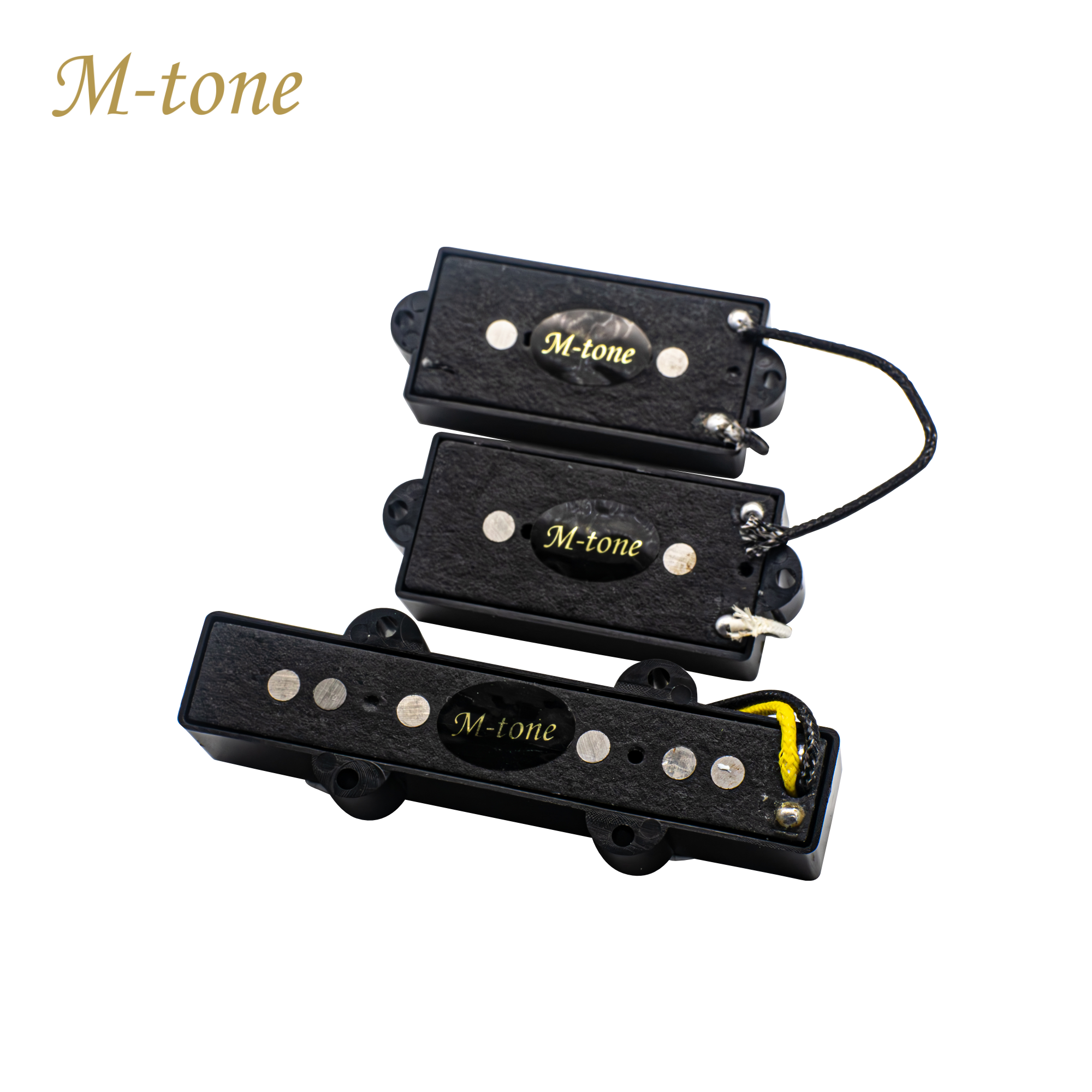 M-Tone Precision-Jazz Bass 4-String | Alnico 5 | Set | Articulate Growl & Punch