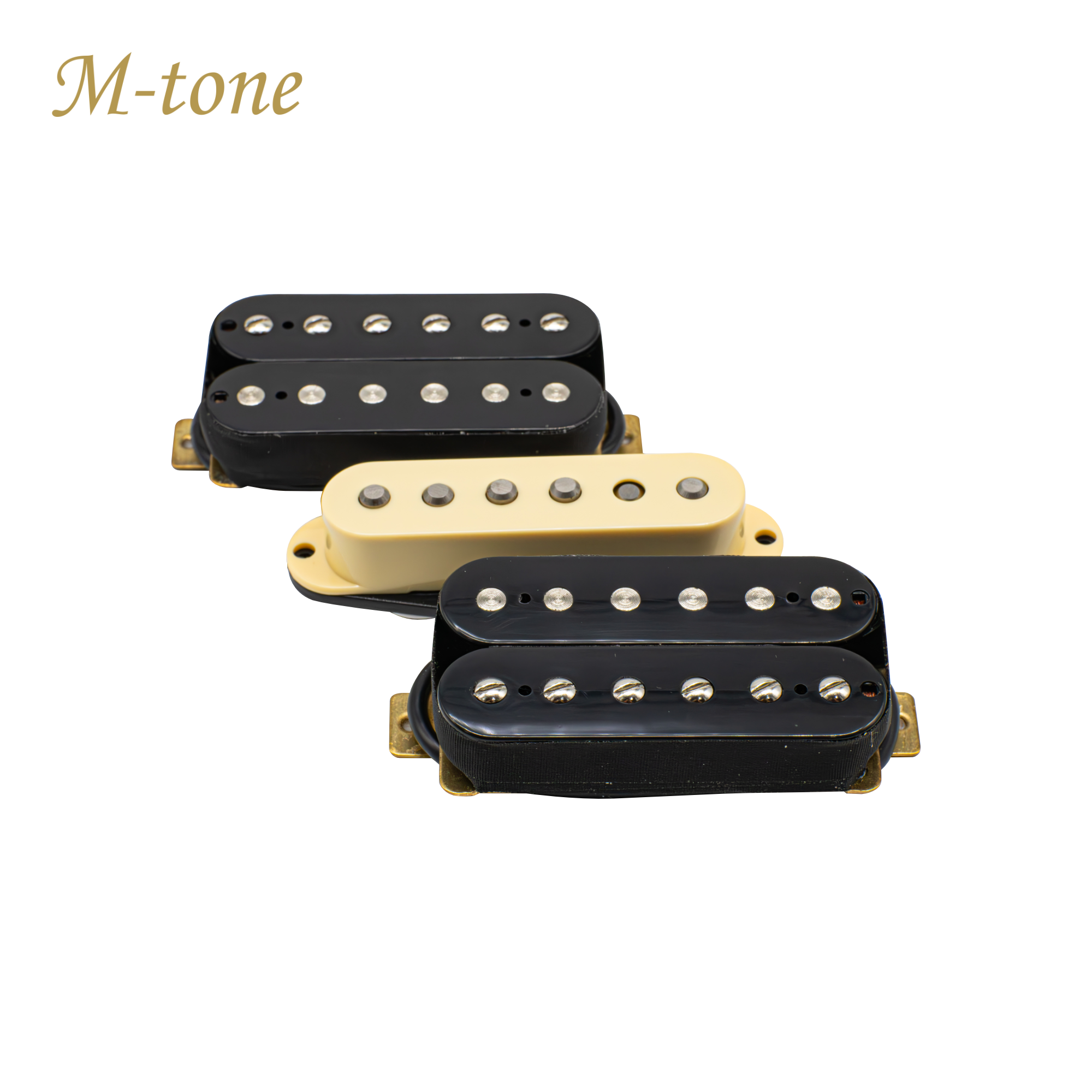 M-Tone HSH Strat Pickup Set | Alnico 2 | Calibrated Set | Warm Vintage Versatility