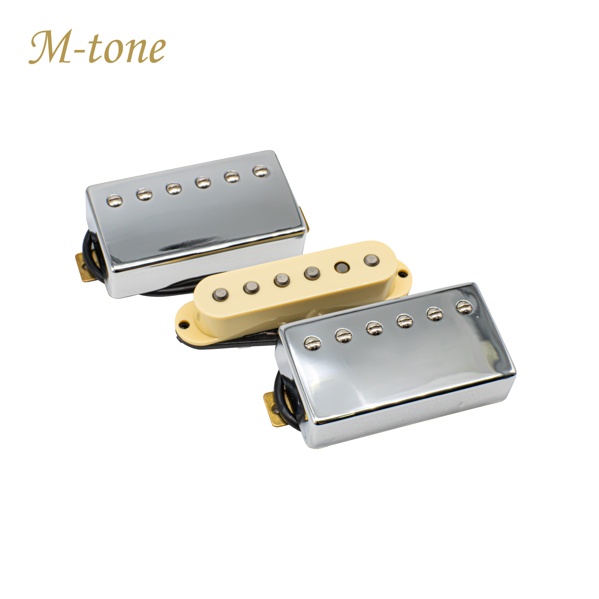M-Tone HSH Strat Pickup Set | Alnico 2 | Calibrated Set | Warm Vintage Versatility