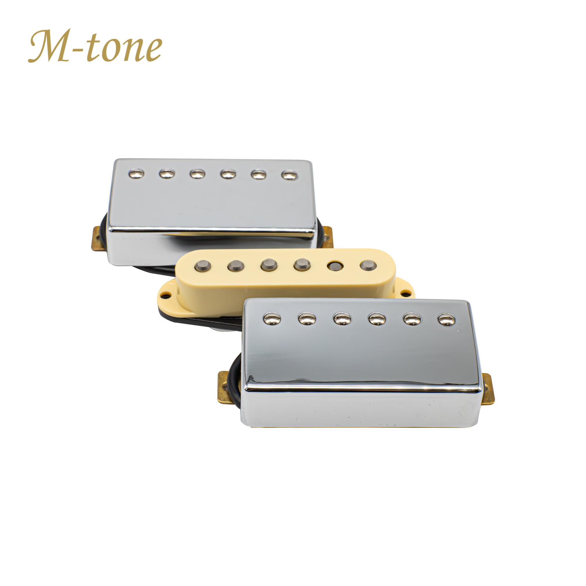 M-Tone HSH Strat Pickup Set | Alnico 2 | Calibrated Set | Warm Vintage Versatility
