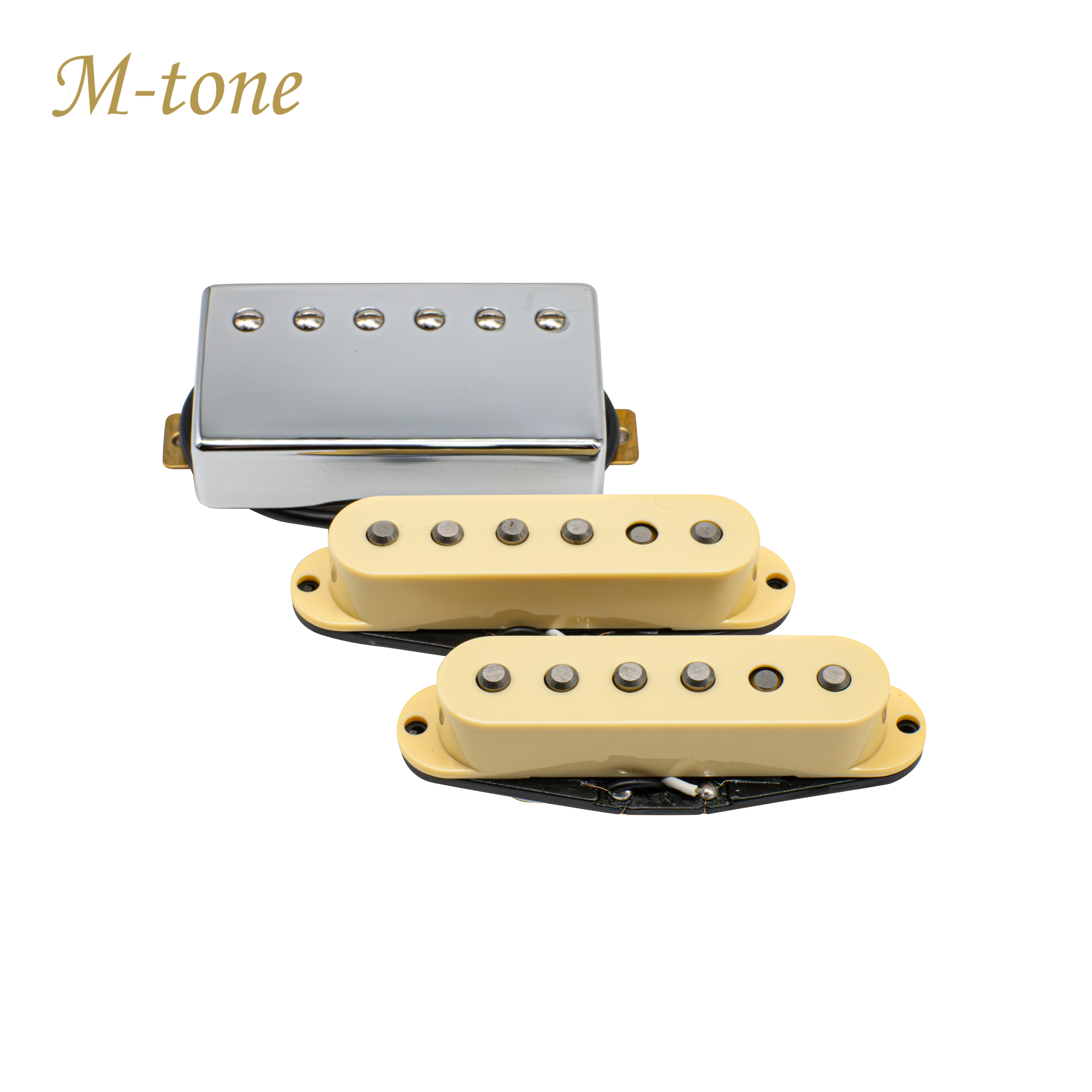 M-Tone HSS Strat Pickup Set | Alnico 2 | Calibrated Set | Warm Vintage Versatility