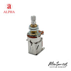 Alpha Metric ⅜” Standard Length Push-Push Potentiometer (Split Shaft)