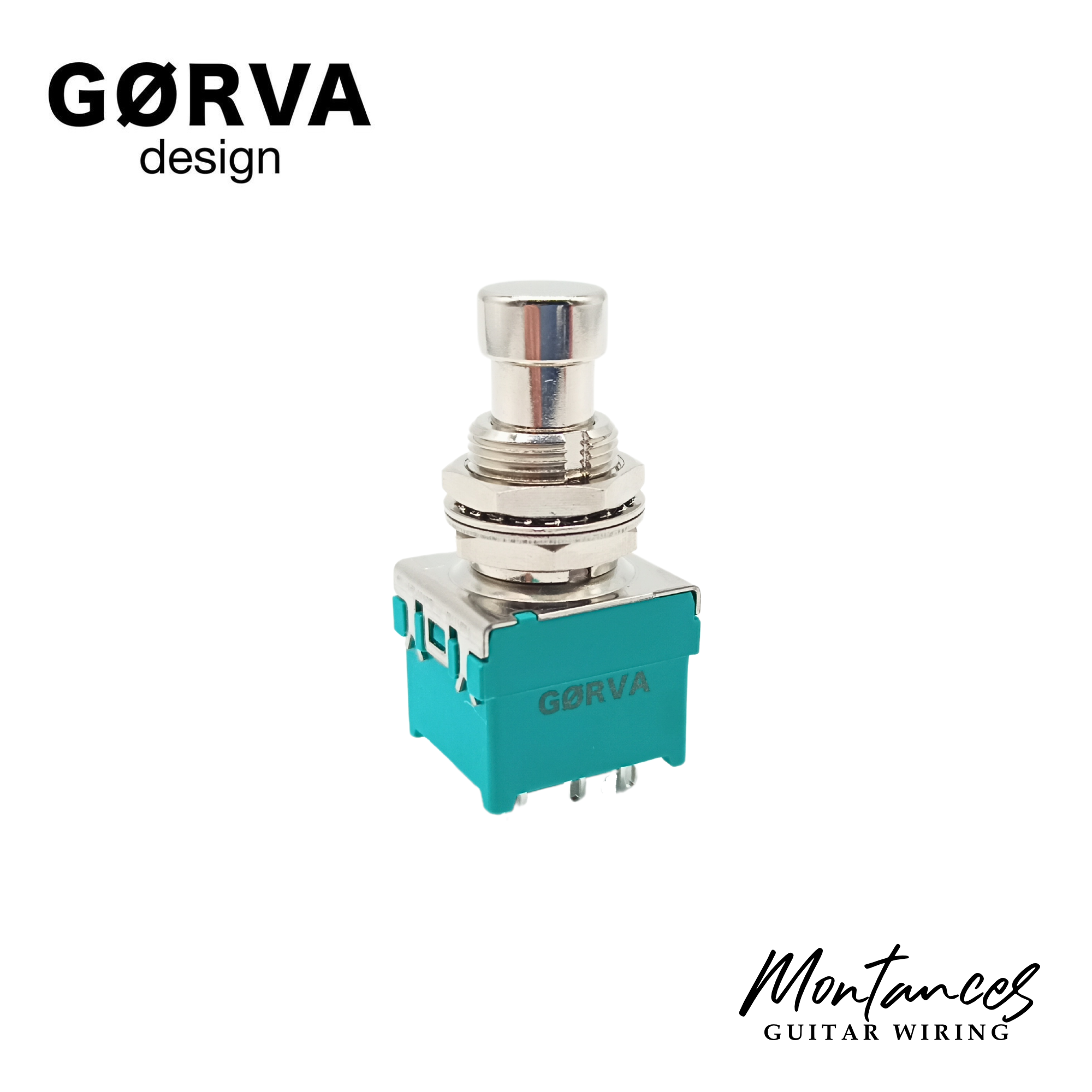 GØRVA Design Footswitch - 3PDT, Mechano, Soft Click