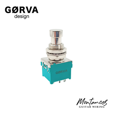 GØRVA Design Footswitch - 3PDT, Mechano, Soft Click