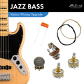 Jazz Bass Wiring Kit (Metric Size)