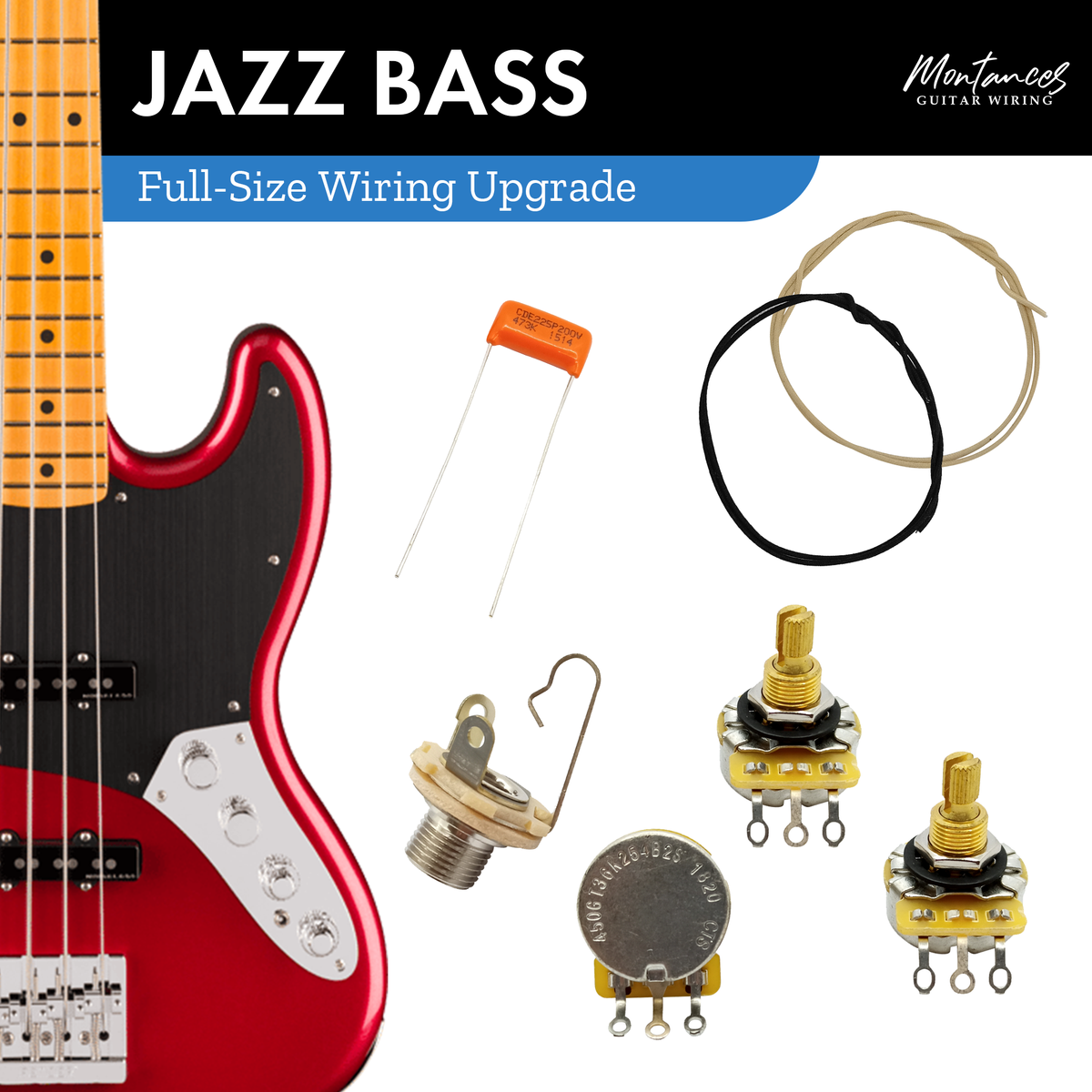 ハードレリックJazz Bass エレキベース　アッセンブリーfender製配線 Jazz_Full_Size_Split.png?v=