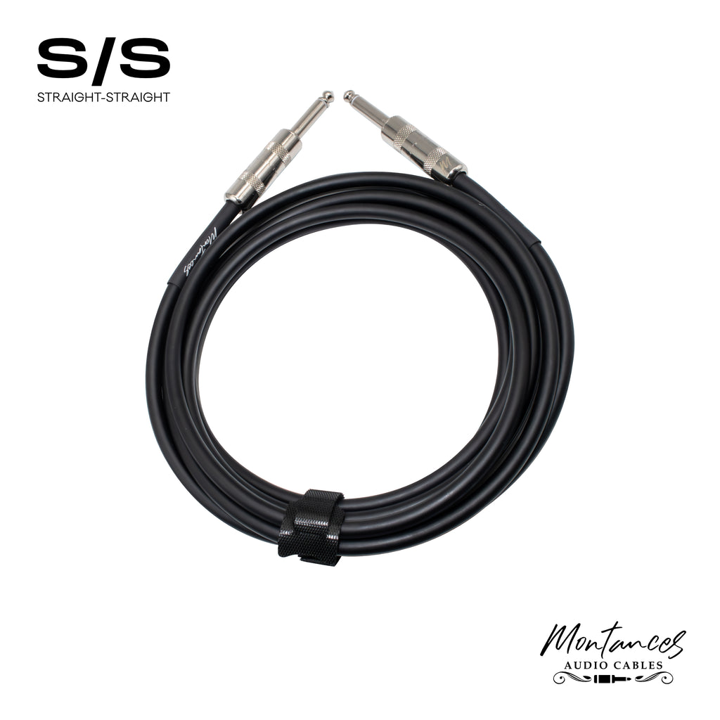 Montances Tour Series Guitar Instrument Cable | Low Capacitance | Switchcraft® Plugs