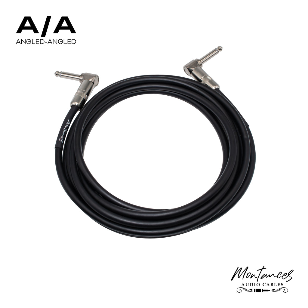 Montances Tour Series Guitar Instrument Cable | Low Capacitance | Switchcraft® Plugs